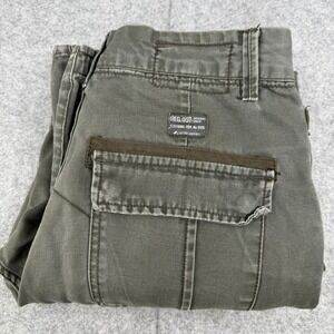VTG Angelo Litrico ALCW Cargo Jeans Men's Tag 32X32 (32X31) Y2K Green Streetwear
